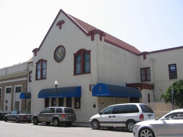 Masonic Lodge number 356 in downtown Mill Valley.